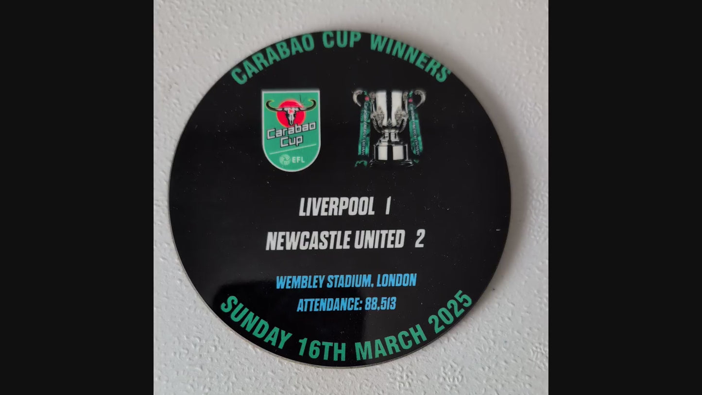 NUFC Carabao Cup Coaster Set
